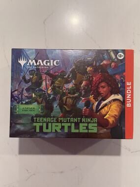 Magic The Gathering Teenage Mutant Ninja Turtles Bundle 9 Play Boosters 13+ New